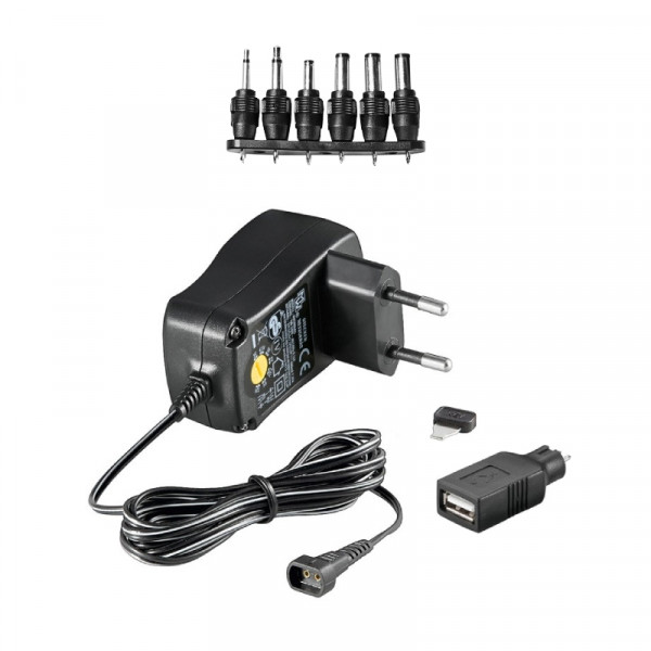 Universele AC/DC Adapter 600 mA