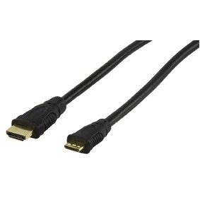 HDMI - mini HDMI Kabel Verguld 10m