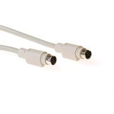 8 pin mini-DIN kabel Grijs 1,8m