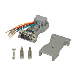 RJ45 - DB9 Male Adapter