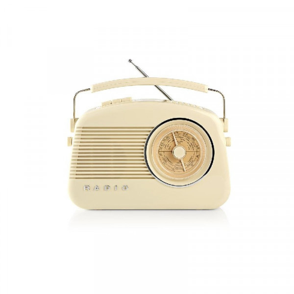 DAB+ retroradio Beige