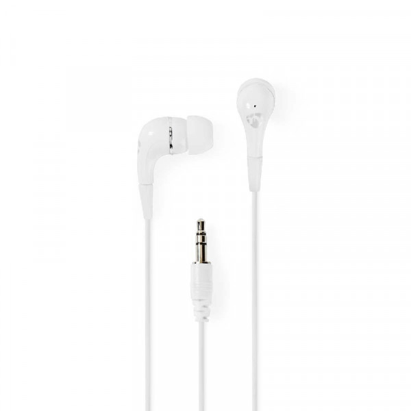 In-ear oordopjes 1,2m Wit/Zilver