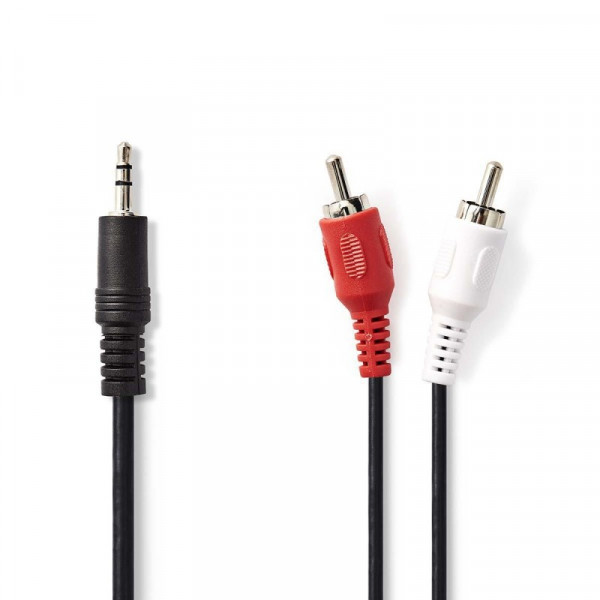 Tulp - Jack 3,5mm Kabel 10m