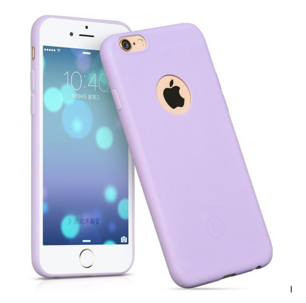 Hoco Juice series TPU backcover voor iPhone 6 Plus/6S Plus Paars