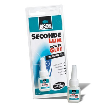 Bison Secondenlijm 7.5 ml