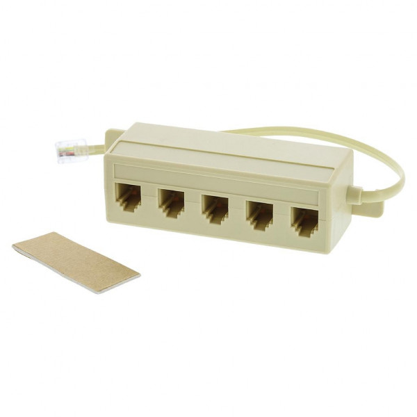 RJ11 splitter 0,2m ivoor