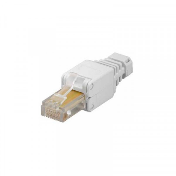 RJ45 Stekker plug met LSA strook (zonder gereedschap)