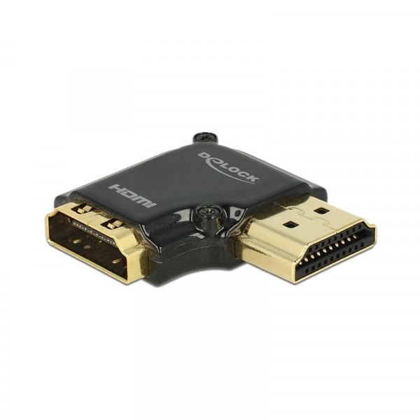 HDMI 2.0 adapter haaks naar links