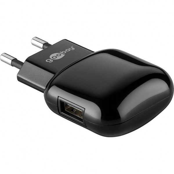 USB thuislader QC3.0 - 2A Zwart