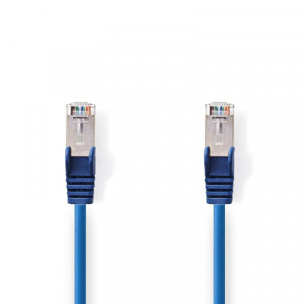 UTP patchkabel Cat5e Blauw 30m