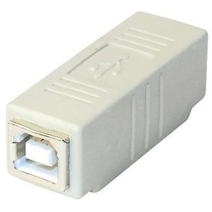 USB B vrouwelijk - USB B vrouwelijk Adapter