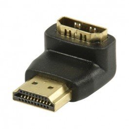 Haakse HDMI adapter 90 graden