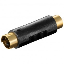 S-VHS - Composiet tulp adapter female