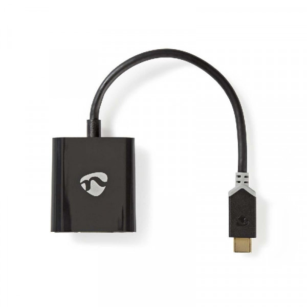 USB C naar VGA Adapter antraciet