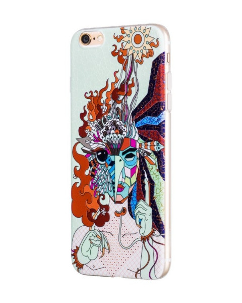 Hoco Mythology Firebird voor iPhone 6/6s Wit