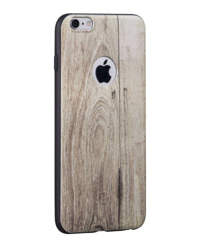 Hoco TPU case voor iPhone 6 Plus/6S Plus Iepenhout