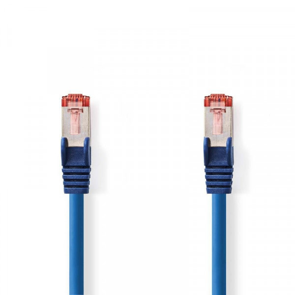 SF/UTP patchkabel netwerkkabel CAT6 blauw 7,5m