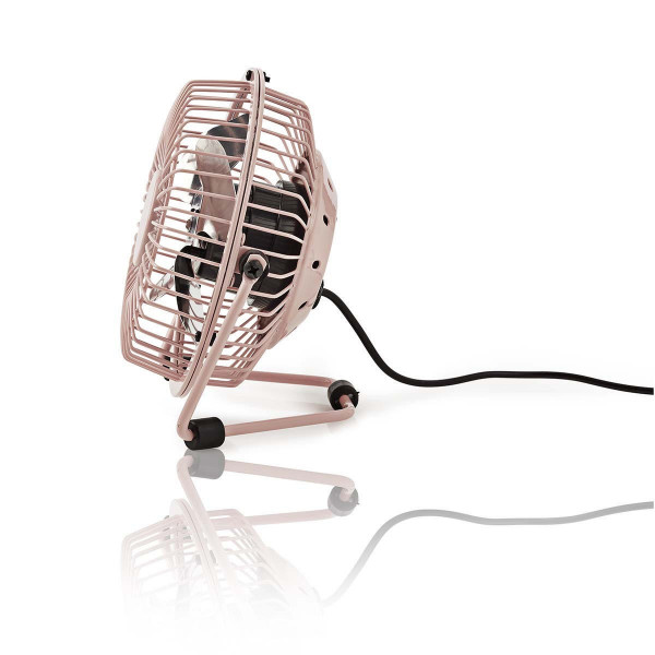 Krachtige USB ventilator roze