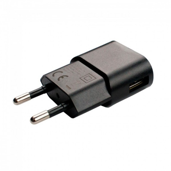 USB lichtnet adapter 5V 1A Zwart