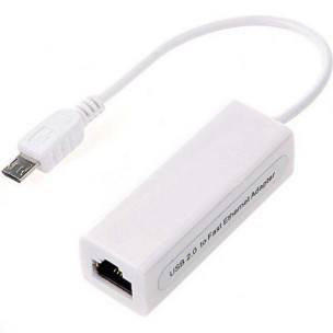 Micro USB naar RJ45 OTG Ethernet adapter