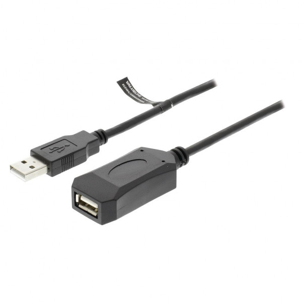 USB 2.0 Actieve Verlengkabel USB A 10m