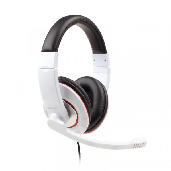 Gembird Stereo Gaming headset met 2x 3,5mm jack aansluiting Wit