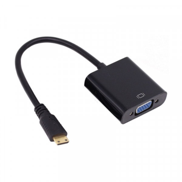 Mini HDMI naar VGA adapter