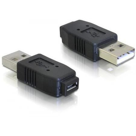 USB A mannelijk - Micro USB Vrouwelijk Verloopstekker