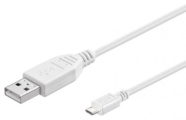 Goobay Micro-USB 2.0 Hi-speed kabel USB A naar Micro-USB B 15 centimeter