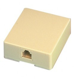 Modulaire RJ11 wandcontactdoos