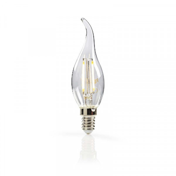 E14 Retro filament LED vlamvormig 2.1W