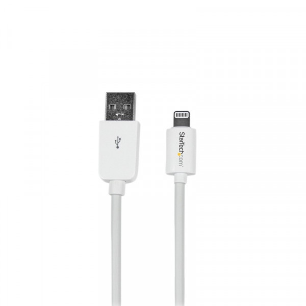 StarTech 15 cm korte witte Apple 8-polige Lightning-connector-naar-USB-kabel voor iPhone / iPod / iP