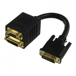 DVI naar DVI + VGA splitkabel 20cm