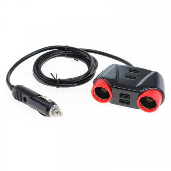 Autolader 6 in 1 met USB 10A