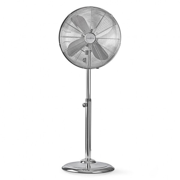 Staande ventilator diameter 40cm verchroomd