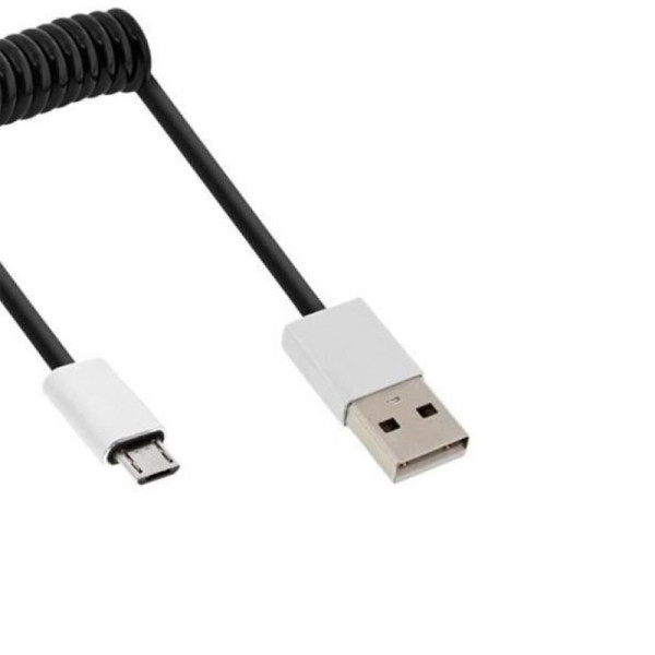 InLine USB 2.0 Aansluitkabel USB A - Micro USB B 2m gekruld