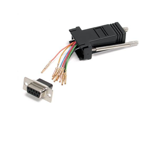 StarTech DB9 naar RJ45 modulaire adapter - F/F