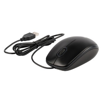 Logitech optische USB Muis Zwart