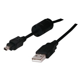 Fuji 4-pins USB kabel 1,8m