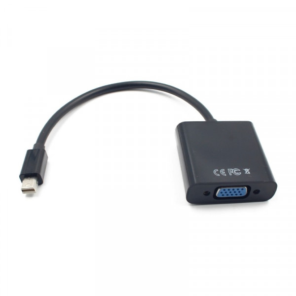 Mini DisplayPort naar VGA Adapter - 0,15 meter - Zwart