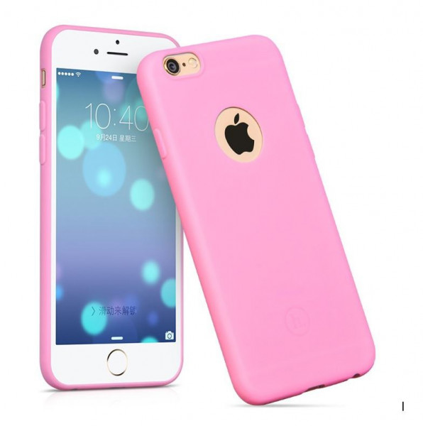 Hoco Juice series TPU backcover voor iPhone 6Plus/6S Plus Roze